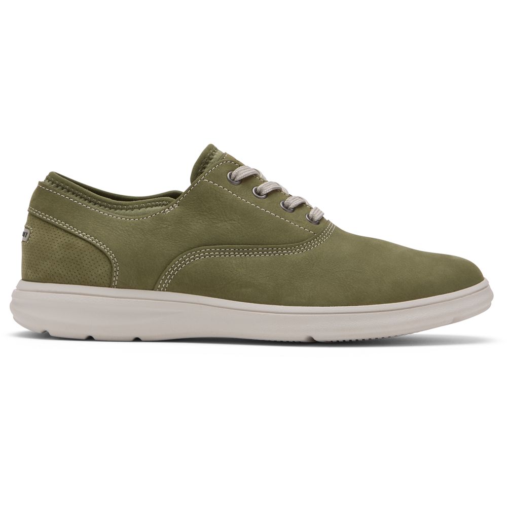 Rockport Men's Zaden Cvo Sneakers - Olive - USA (9623IBVRK)